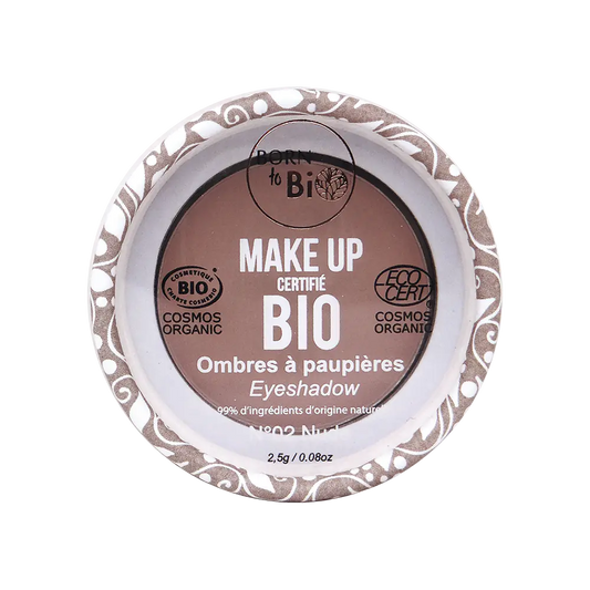 Ombres à Paupières Certifiées Bio – 6 Teintes Naturelles