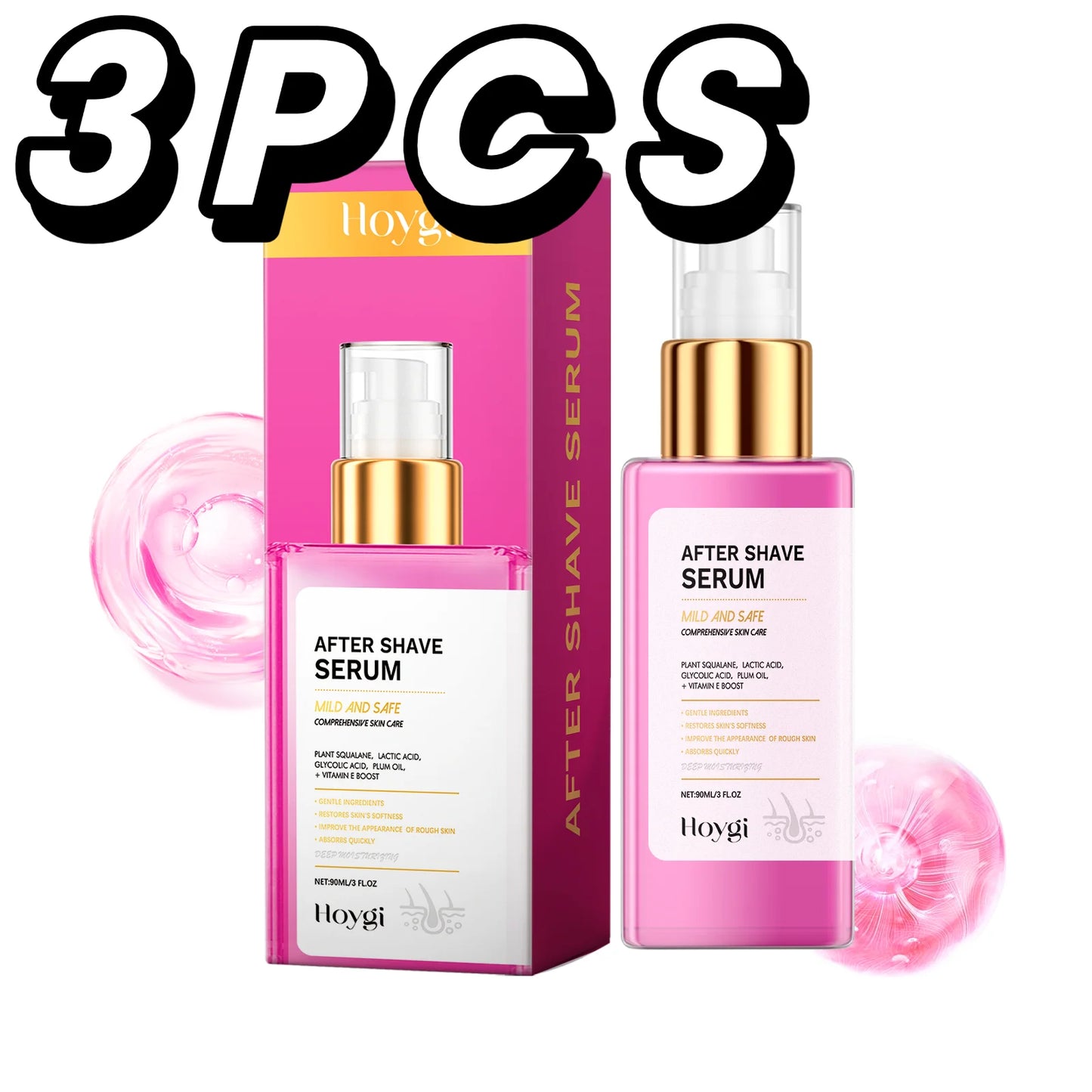 Sérum Après-Rasage à l'Abricot & Vitamine E 90ml – Hydratant, Apaisant & Nourrissant
