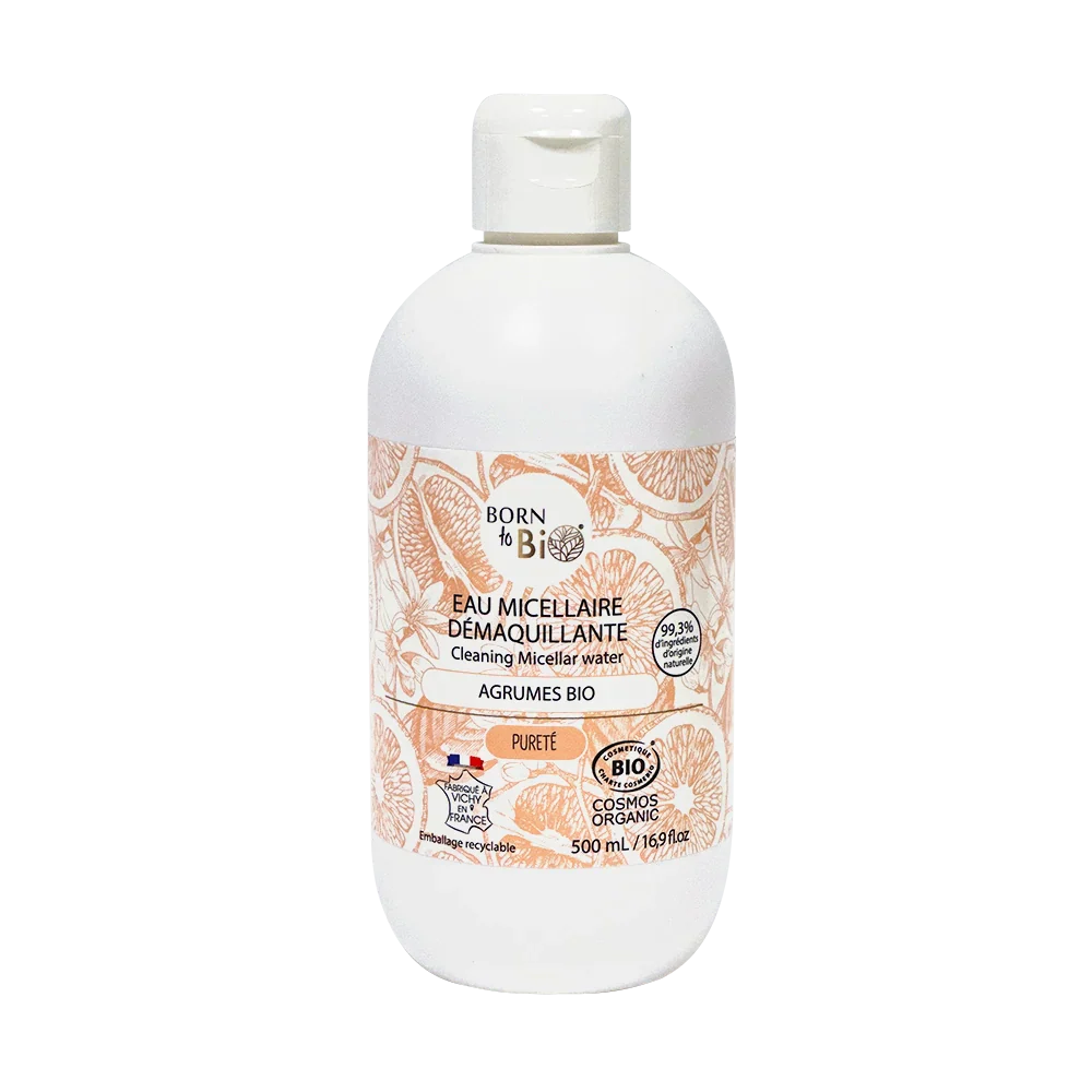 Eau Micellaire Démaquillante Agrumes - Certifiée Bio