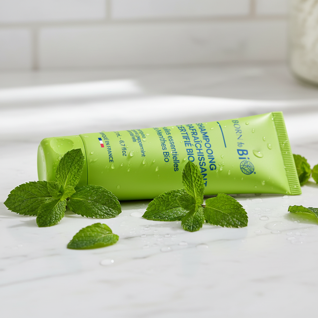 Shampooing Menthe Verte Bio - Marbre