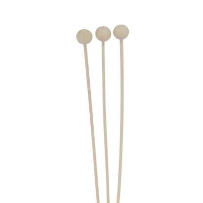Set 3 Bâtonnets Diffuseurs en Rotin – Boule Décorative