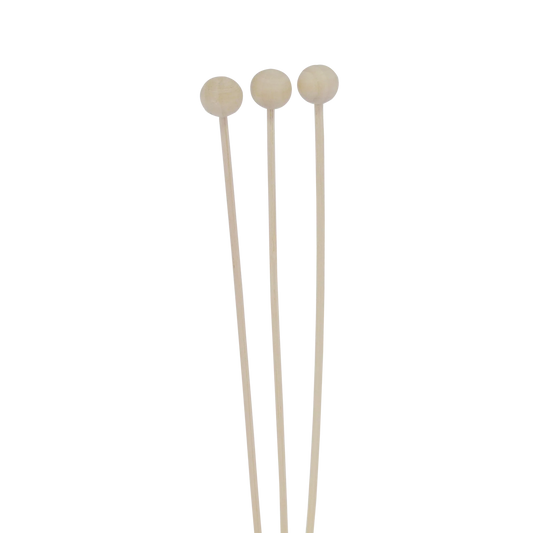 Set 3 Bâtonnets Diffuseurs en Rotin – Boule Décorative
