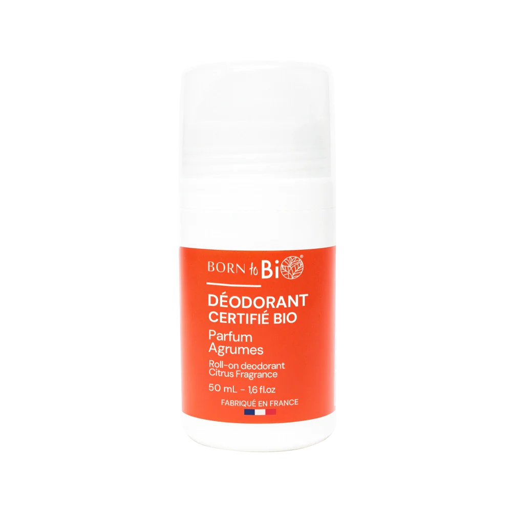 Déodorant aux Agrumes Certifié Bio – Fraîcheur Vivifiante