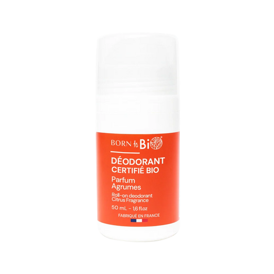 Déodorant aux Agrumes Certifié Bio – Fraîcheur Vivifiante