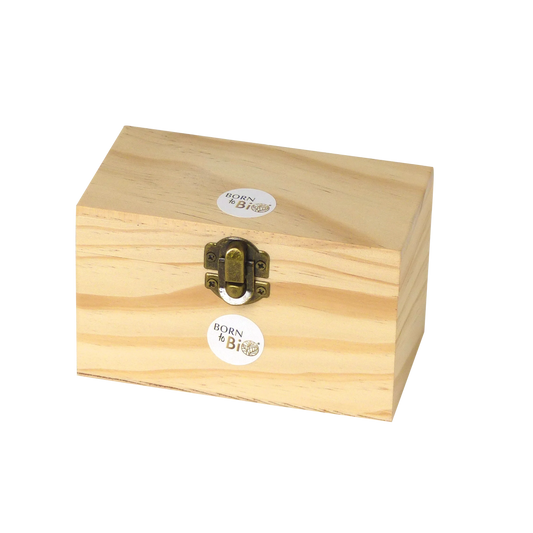 Boîte en Bois Rangement 8 Flacons Huiles Essentielles | Born to Bio