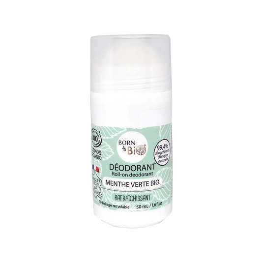 Déodorant à la Menthe Verte Certifié Bio – Fraîcheur Naturelle