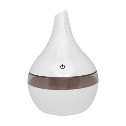 Diffuseur & Humidificateur Ultrasonique Blanc 300ml – Huiles Essentielles | Born to Bio