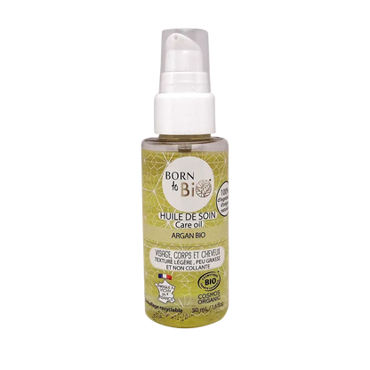 Huile de Soin à l’Argan Certifiée Bio – Visage, Corps & Cheveux