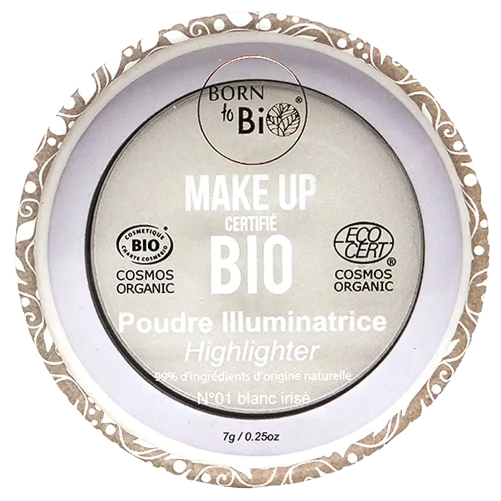 Poudre Illuminatrice Certifiée Bio – Teint Lumineux & Éclatant