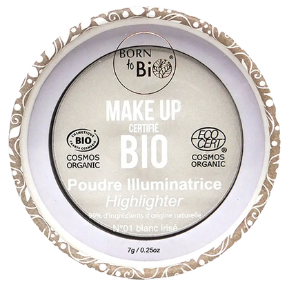 Poudre Illuminatrice Certifiée Bio – Teint Lumineux & Éclatant