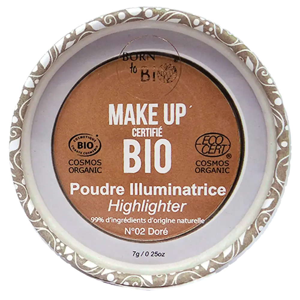 Poudre Illuminatrice Certifiée Bio – Teint Lumineux & Éclatant