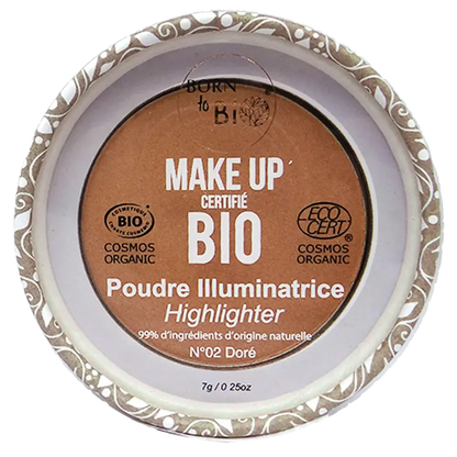 Poudre Illuminatrice Certifiée Bio – Teint Lumineux & Éclatant