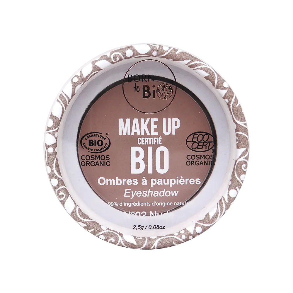 Ombres à Paupières Certifiées Bio – 6 Teintes Naturelles