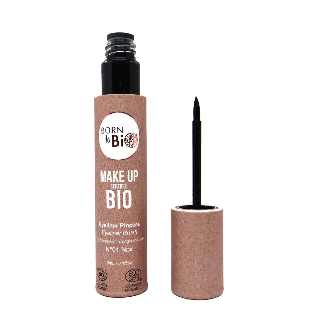 Eyeliner Liquide Certifié Bio – Trait Intense & Précis
