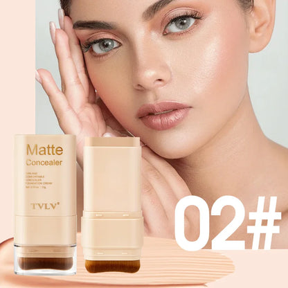 Fond de Teint Stick Correcteur Double Tête – 9 Teintes, Waterproof & Longue Tenue