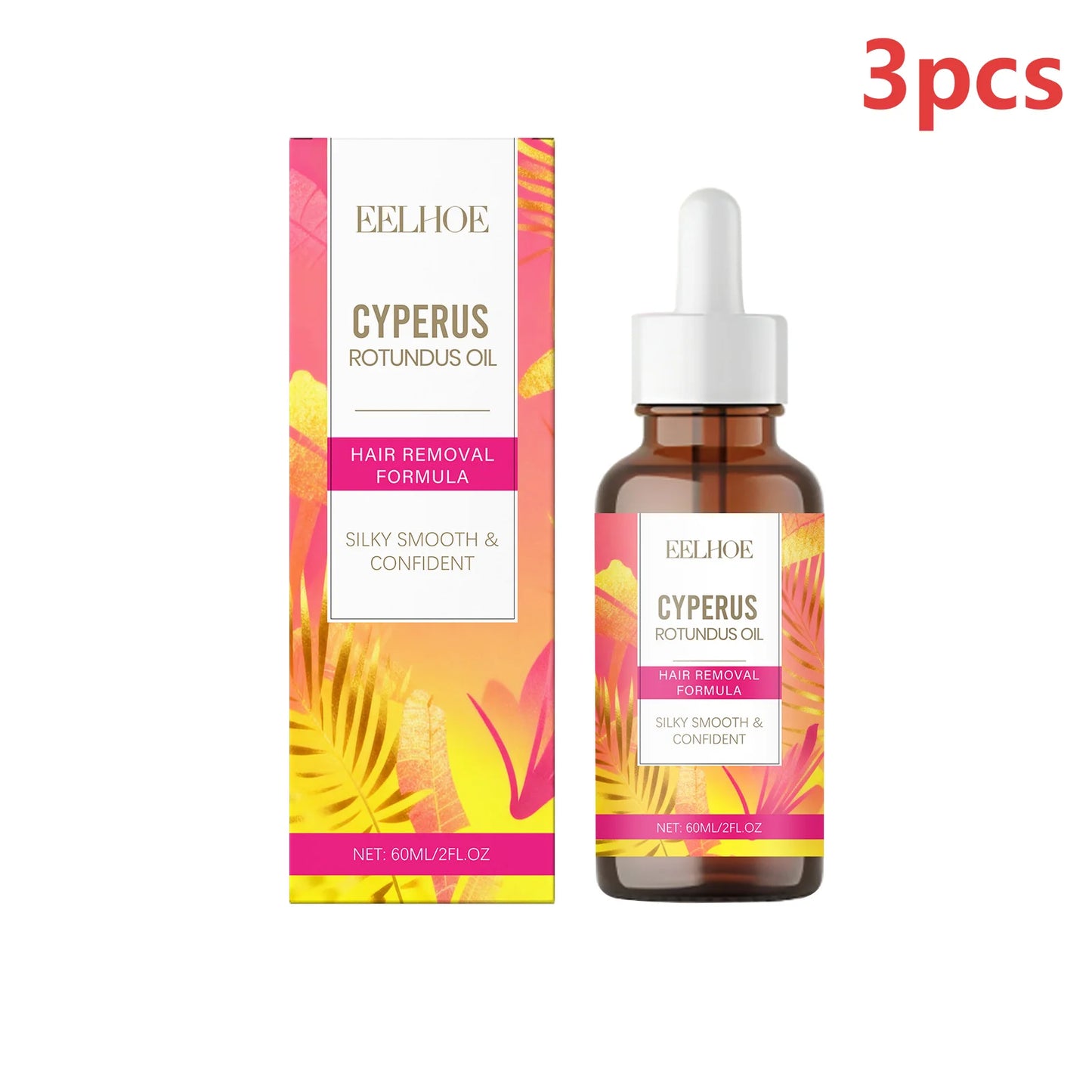 Huile Soin Après-Épilation – Apaisante, Hydratante & Inhibitrice de Repousse (60ml)