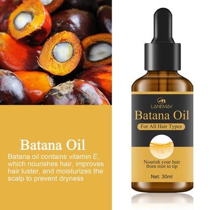 Sérum Capillaire à l'Huile de Batana – Repousse & Anti-Chute (30ml)