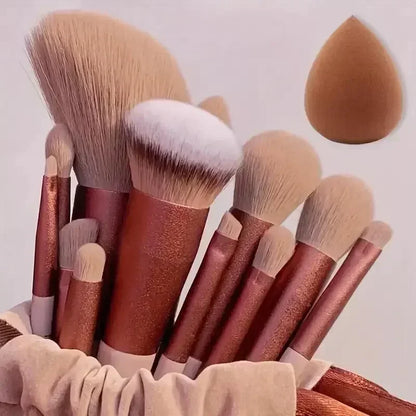 Ensemble de Pinceaux Maquillage Professionnel – Doux & Moelleux