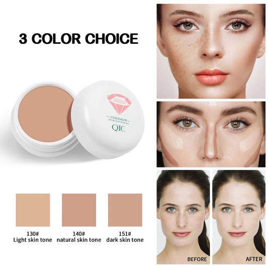Crème correctrice QIC résistante à l'eau - Couverture totale, longue tenue