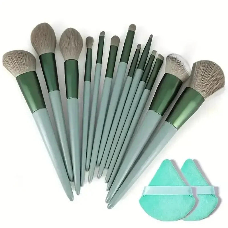 Ensemble de Pinceaux Maquillage Professionnel – Doux & Moelleux