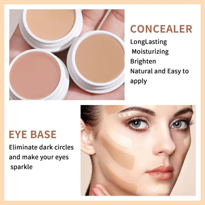 Crème correctrice QIC résistante à l'eau - Couverture totale, longue tenue