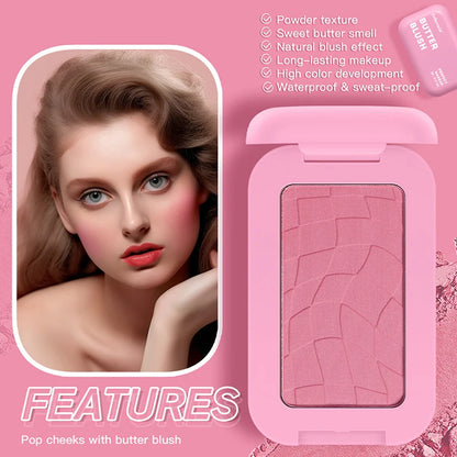 Poudre Blush Bronzant & Contouring — Fini Mat Beurré