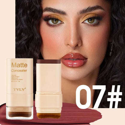 Fond de Teint Stick Correcteur Double Tête – 9 Teintes, Waterproof & Longue Tenue