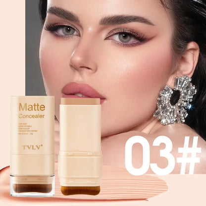 Fond de Teint Stick Correcteur Double Tête – 9 Teintes, Waterproof & Longue Tenue