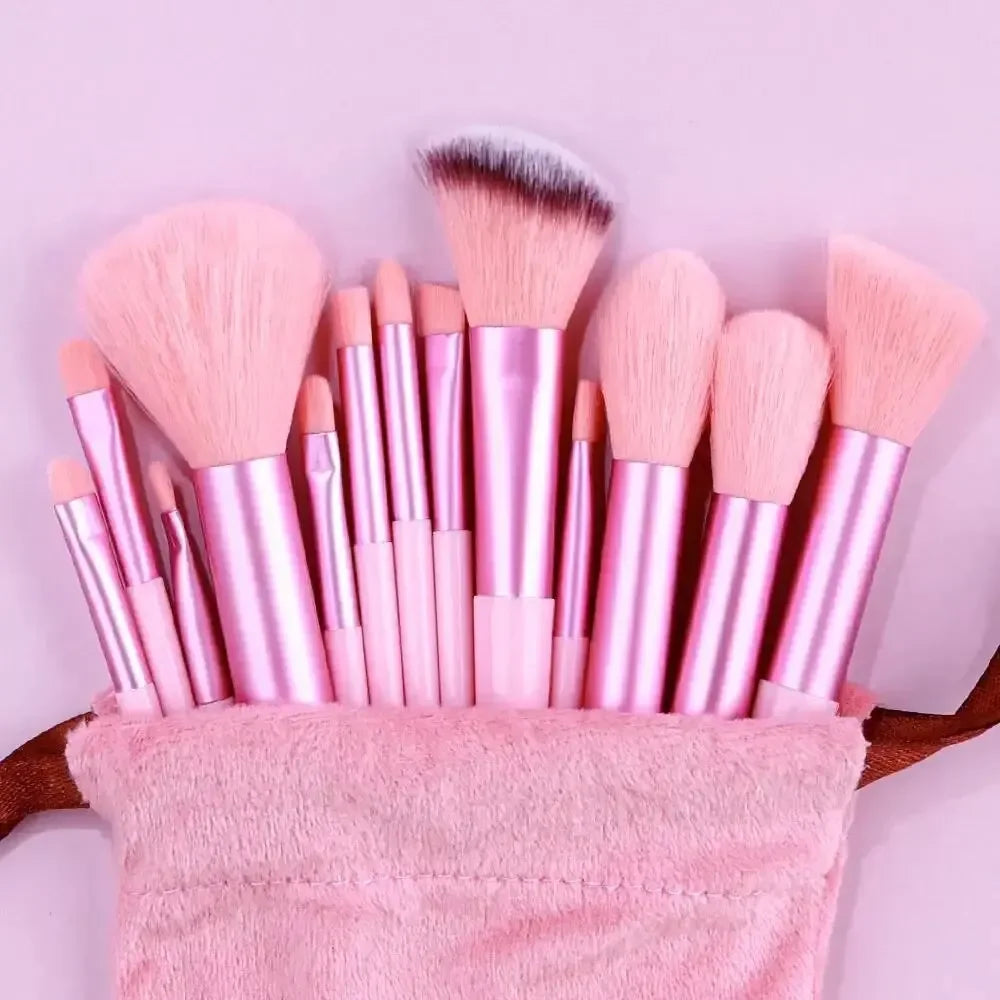 Ensemble de Pinceaux Maquillage Professionnel – Doux & Moelleux