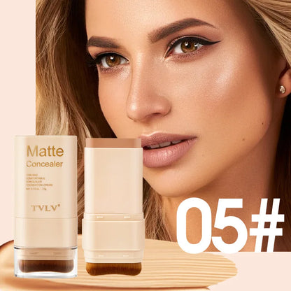 Fond de Teint Stick Correcteur Double Tête – 9 Teintes, Waterproof & Longue Tenue