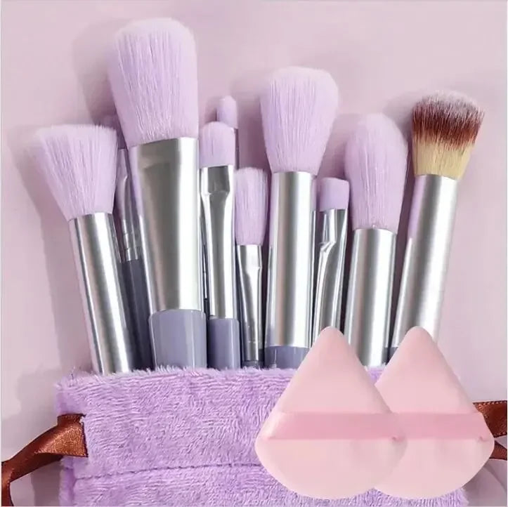 Ensemble de Pinceaux Maquillage Professionnel – Doux & Moelleux
