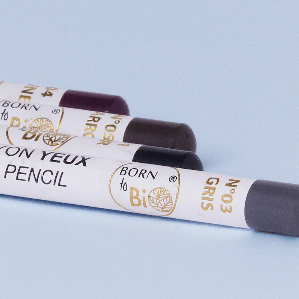 Crayon Yeux Certifié Bio – 5 Couleurs, Texture Crémeuse