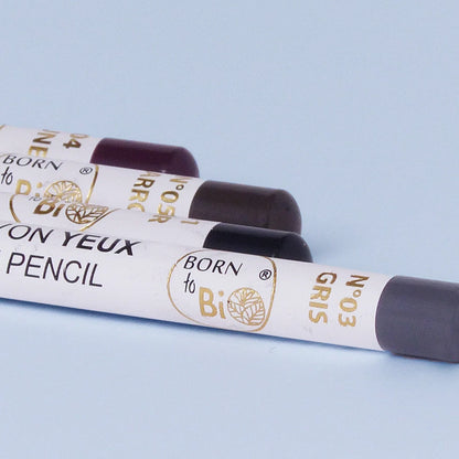 Crayon Yeux Certifié Bio – 5 Couleurs, Texture Crémeuse