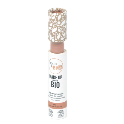 Anticernes Liquide Certifié Bio – Fini Satiné, 3 Teintes