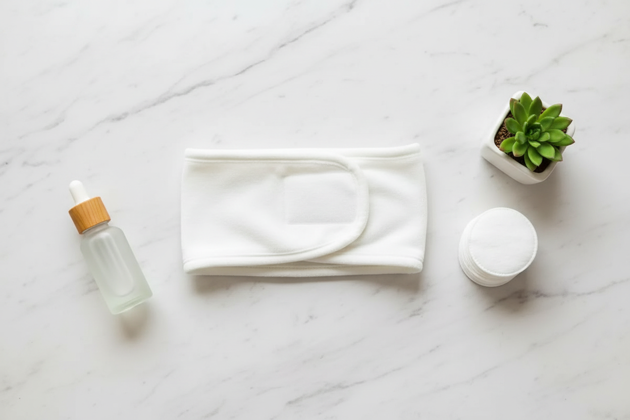 Bandeau Démaquillage - Flat lay