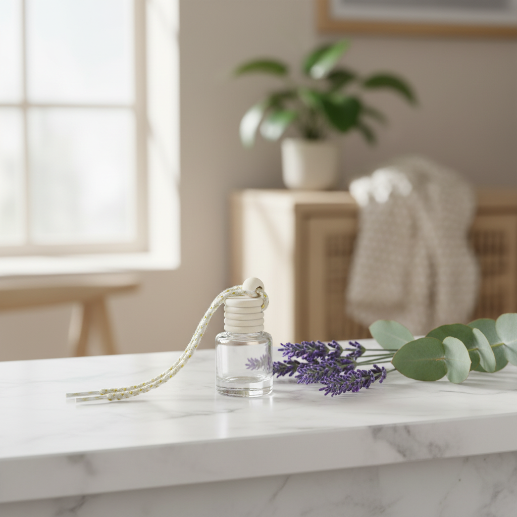 Flacon diffuseur intérieur – mise en scène