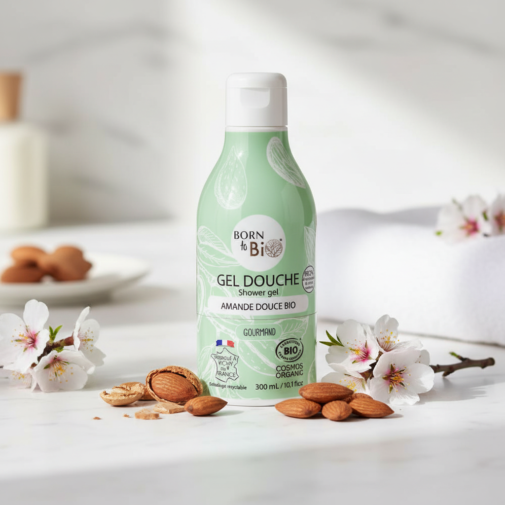 Gel Douche Amande Douce Bio - Marbre