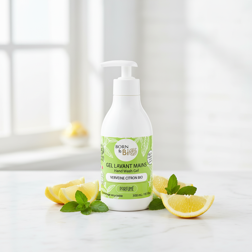 Gel Lavant Verveine Citron Bio - Marbre