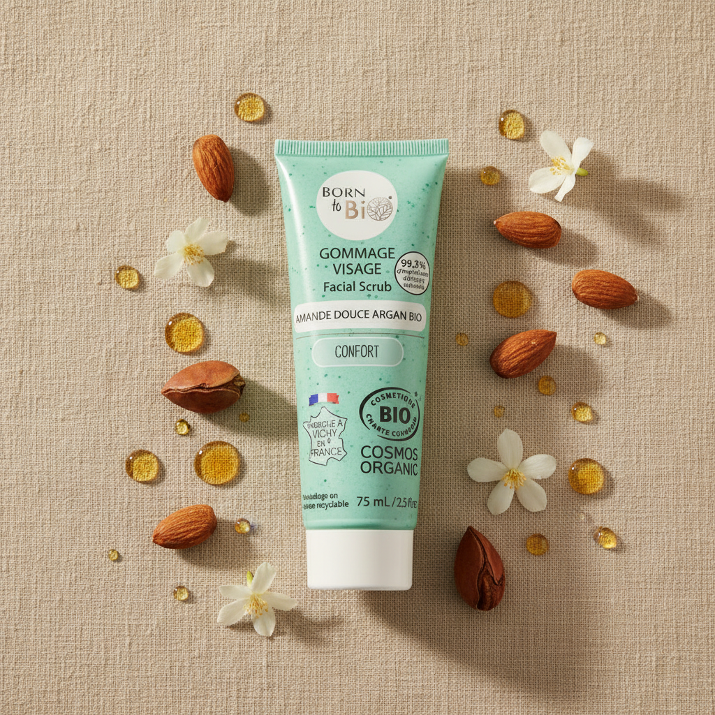 Gommage Amande Argan Bio - Flat lay