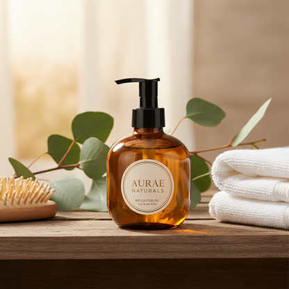 Huile Ricin Bio - Lifestyle salle de bain