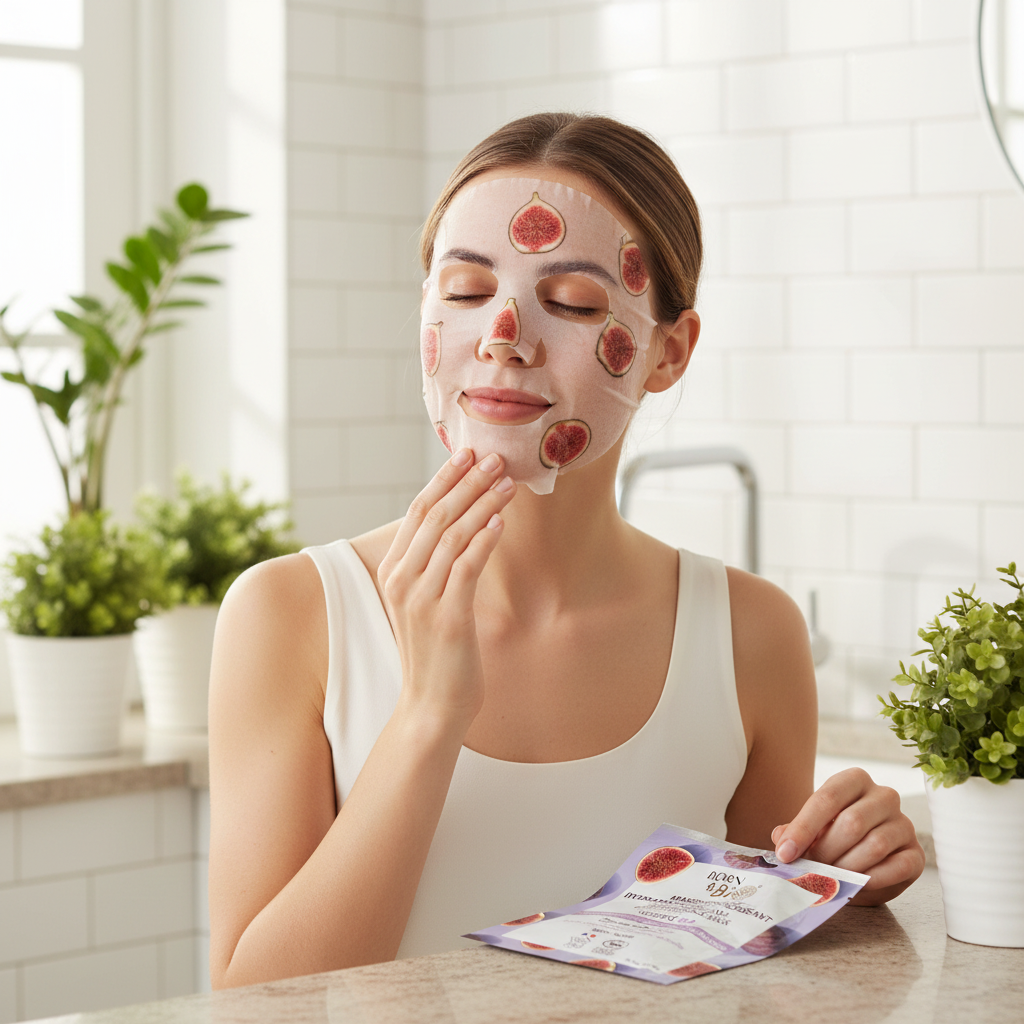 Masque Visage – femme européenne