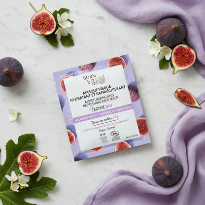 Masque Visage Hydratant – mise en scène