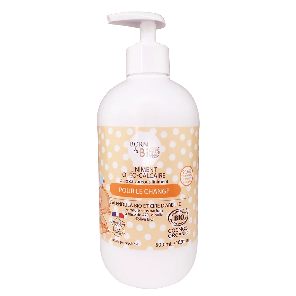 Liniment Oléo-Calcaire pour Bébé Certifié Bio – Sans Parfum