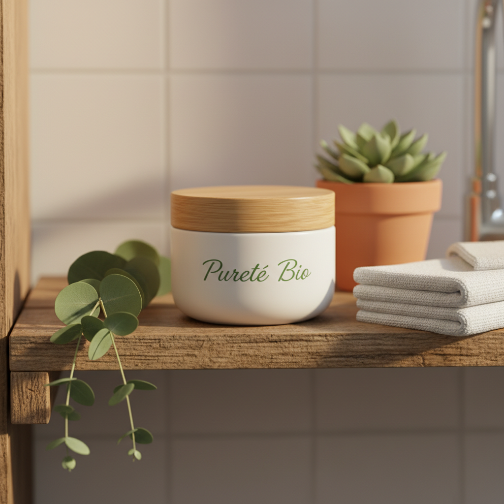 Soin Visage Pureté Bio - Lifestyle salle de bain