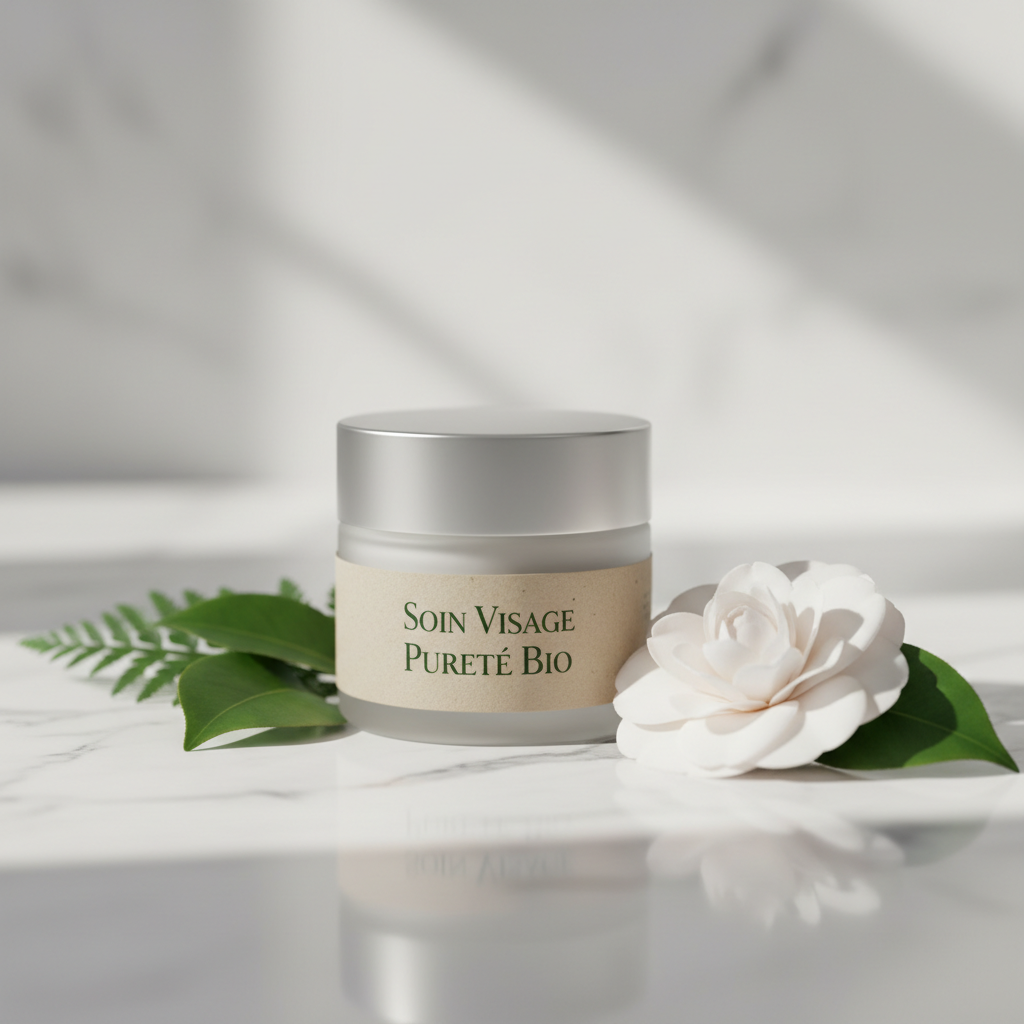 Soin Visage Pureté Bio - Marbre et fleurs
